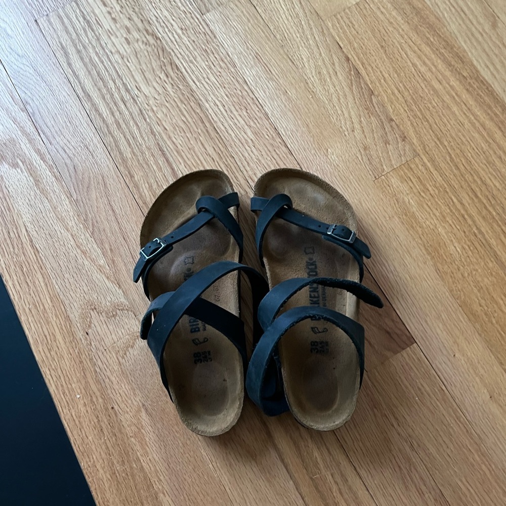 Birkenstock Yara black oiled size 38